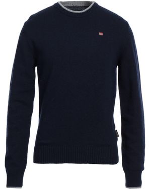 Napapijri Midnight Jumper Wool, Polyamide - Blue