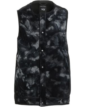 Y-3 Vest Polyamide, Cotton, Polyester - Black