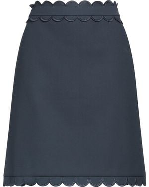 Maison Common Mini Skirt - Blue