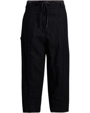 Masnada Pants Wool, Cotton, Metal - Black