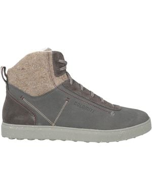 Dolomite Trainers Leather, Textile Fibres - Brown
