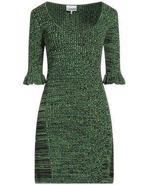 Ganni Mini Dress - Green
