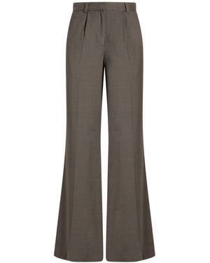IRO Trousers Viscose, Wool, Elastane - Grey