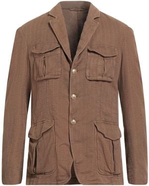 Altea Jacket Cotton, Linen - Brown