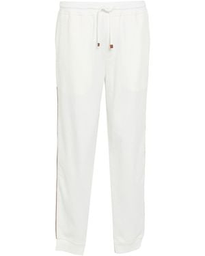 Brunello Cucinelli Trouser - White