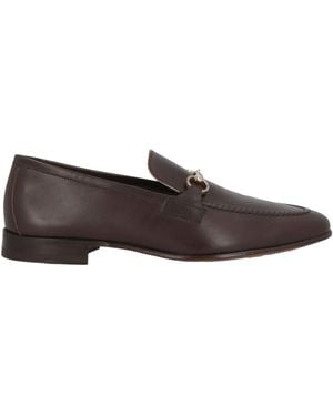 BERWICK  1707 Dark Loafers Leather - Grey