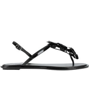 Rene Caovilla Thong Sandal - Black