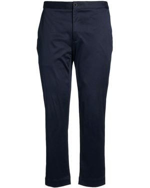 Incotex Pants Virgin Wool - Blue