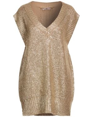Carla G Jumper Polyacrylic, Viscose, Wool, Alpaca Wool - Natural