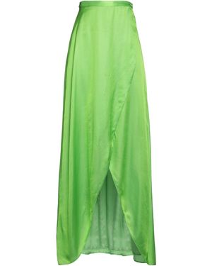 Tassos Mitropoulos Maxi Skirt Viscose, Silk - Green