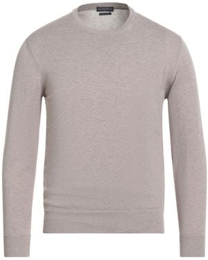 Ballantyne Jumper Cotton - Grey