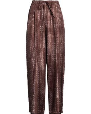 Alysi Chocolat Pants Silk - Red