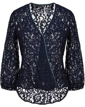 Soallure Midnight Top Polyamide, Cotton - Blue