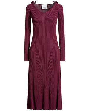 Erika Cavallini Semi Couture Midi Dresses - Purple
