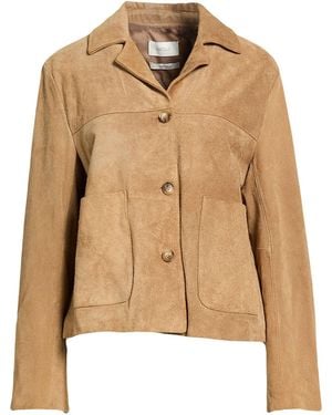 ViCOLO Camel Jacket Leather - Natural
