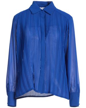 Kaos Shirt Polyester - Blue