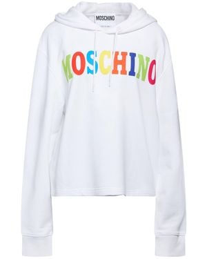 Moschino Sweatshirt Cotton - White