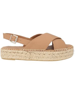 Alohas Sand Sandals Leather - Natural