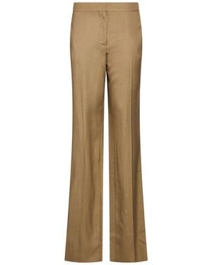 Stella McCartney Trousers - Natural