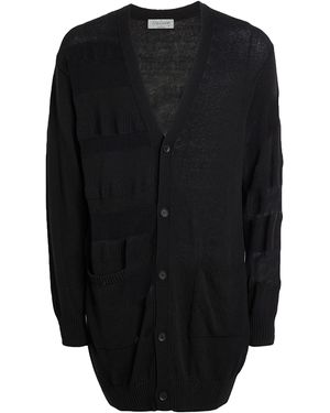 Yohji Yamamoto Cardigan Cotton, Rayon - Black