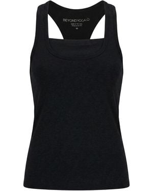 Beyond Yoga Top Polyester, Elastane - Black