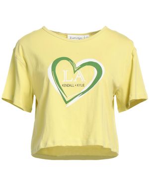 Kendall + Kylie T-shirt - Yellow