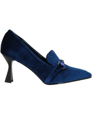 Tosca Blu Bright Pumps Textile Fibers - Blue