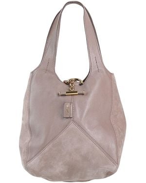 Chloé Handbag Cow Leather - Gray