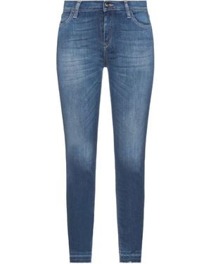 Kaos Jeans Cotton, Elastomultiester, Elastane - Blue