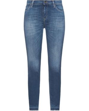 Kaos Jeans Cotton, Elastomultiester, Elastane - Blue