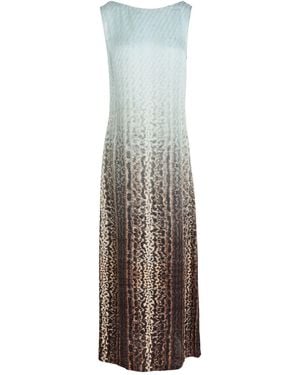 Fendi Animal Print Dress - Multicolour