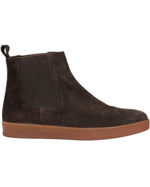 Stokton Ankle Boots Leather - Brown