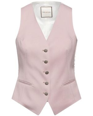 Tagliatore 0205 Tailored Vest Virgin Wool, Elastane - Pink
