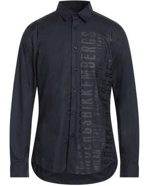 Bikkembergs Midnight Shirt Cotton - Blue