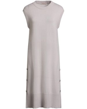 Purotatto Mini Dress Wool, Cashmere - Gray