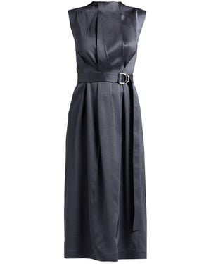 Jil Sander Midi-Kleid - Blau