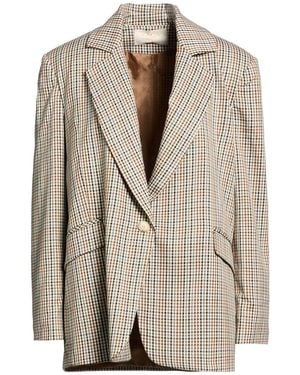 Kaos Blazer Polyester, Viscose, Elastane - Natural