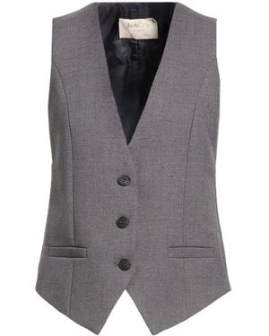 Kaos Tailored Vest Polyester, Viscose, Elastane - Grey