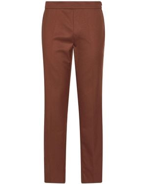 Diana Gallesi Pants Polyester, Viscose, Elastane - Brown