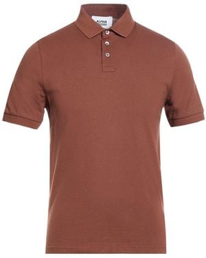 Alpha Studio Polo Shirts - Red