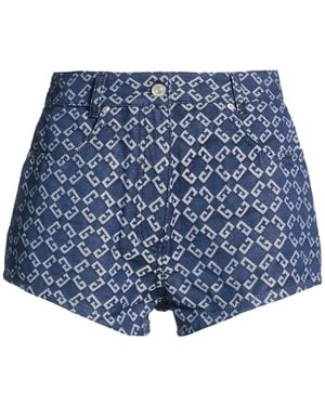 Givenchy Denim Shorts Cotton - Blue