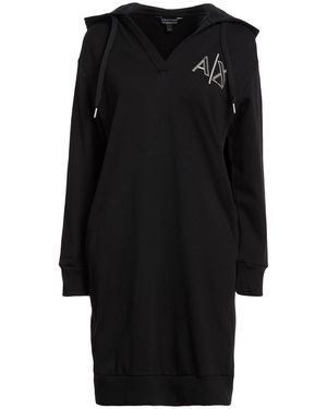 ARMANI EXCHANGE Mini Dress Cotton, Polyester, Elastane - Black