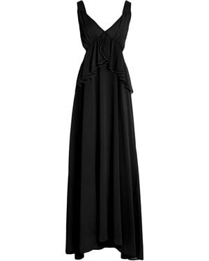 White Wise Maxi Dress Polyester - Black