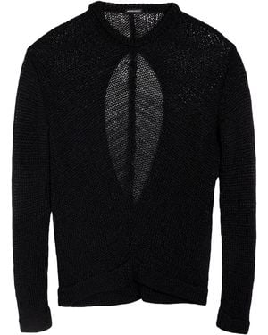 Ann Demeulemeester Pullover - Schwarz