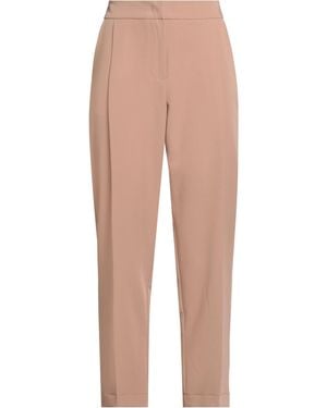 FACE TO FACE STYLE Trousers Pes, Rayon, Elastane - Natural