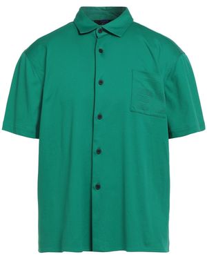 Kiton Knt Shirt Cotton - Green
