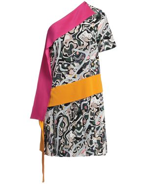 MSGM Vestito Corto - Bianco