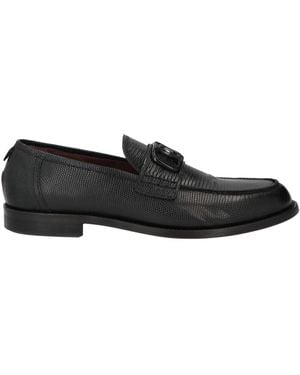 Giovanni Conti Loafers Leather - Black