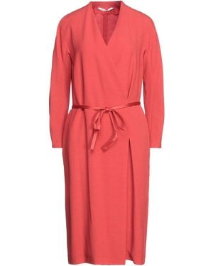 Agnona Midi Dress - Red