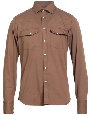 GMF 965 Shirt Cotton - Brown
